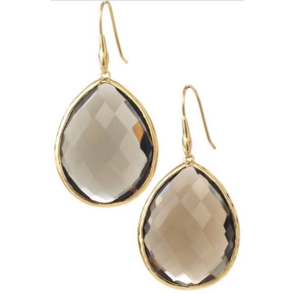Stella & Dot Jewelry - Stella & Dot Expresso Serenity Stone Drop Earrings